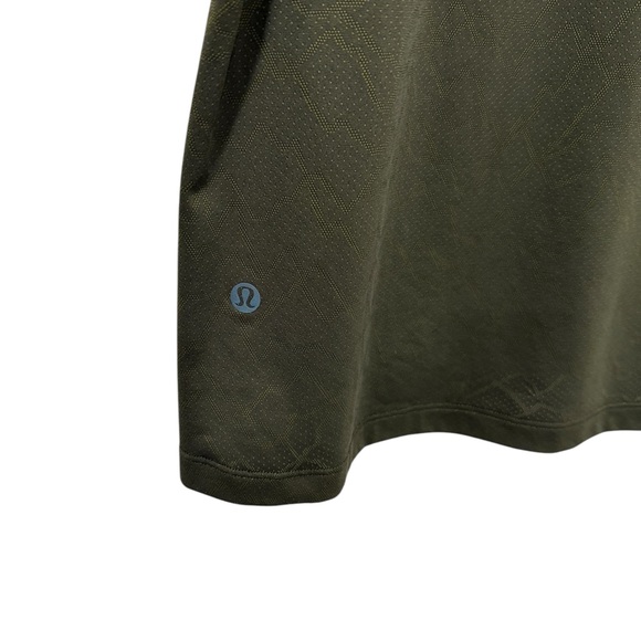 Men’s Lululemon License to train SS - Size M - Green Textured - Picture 7 of 7